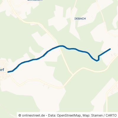 Alter Fensdorfer Weg Gebhardshain 