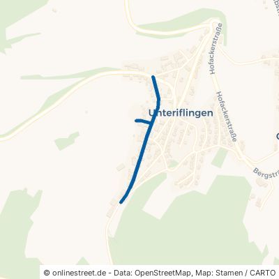 Brunnenstraße Schopfloch Unteriflingen 