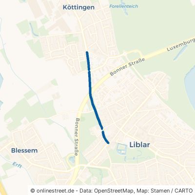 Köttinger Straße Erftstadt Liblar 