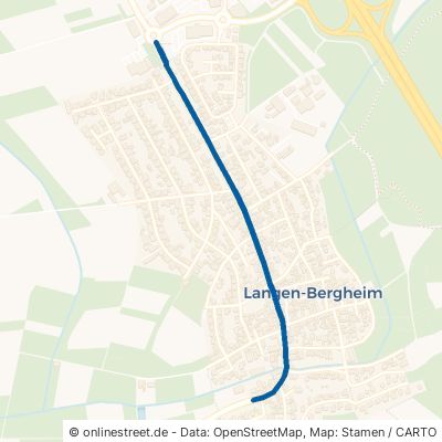 Hanauer Straße Hammersbach Langen-Bergheim 