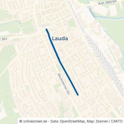 Gartenstraße Lauda-Königshofen Lauda 