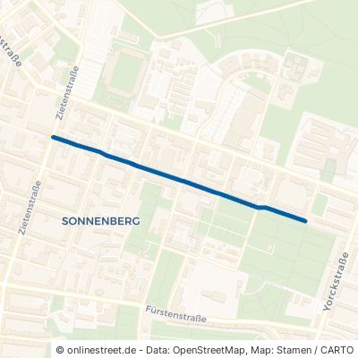 Beethovenstraße Chemnitz Sonnenberg 