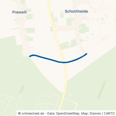 Treppkesweg Kranenburg Frasselt 