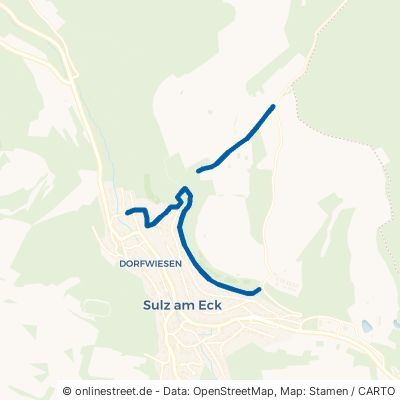 Deckenpfronner Weg Wildberg Sulz am Eck 