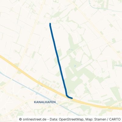 Lütkenfelder Straße Rheine Kanalhafen/Rodde 