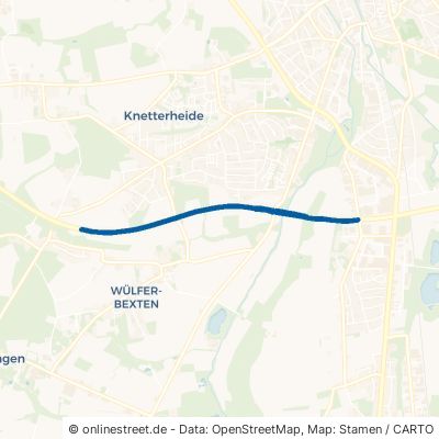 Ostwestfalenstraße Bad Salzuflen Wülfer-Bexten 
