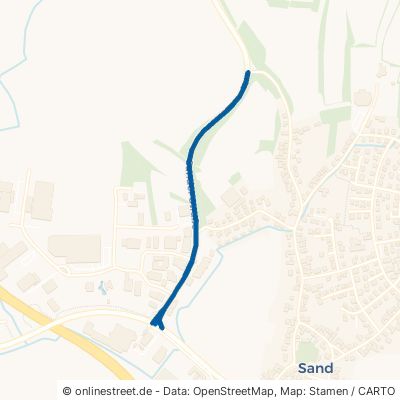 Sander Straße Willstätt Sand 