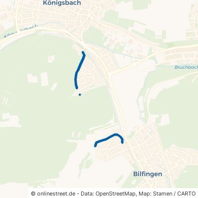 Schwarzwaldstraße Königsbach-Stein Königsbach 