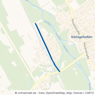 Eisenbahnstraße Lauda-Königshofen Königshofen 