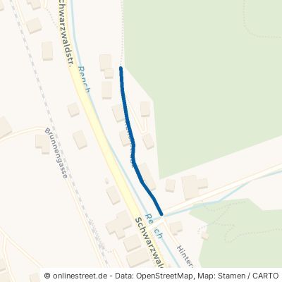 Renchstraße Oppenau Ibach 