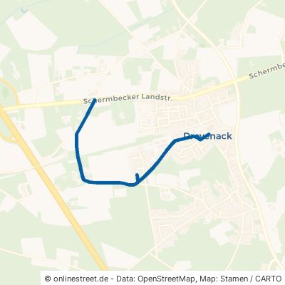 Hunsdorfer Weg Hünxe Drevenack 