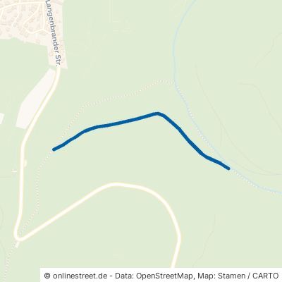 Kempfenrainweg Schömberg Langenbrand 