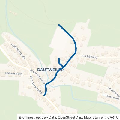 Waldstraße Tholey Hasborn-Dautweiler 