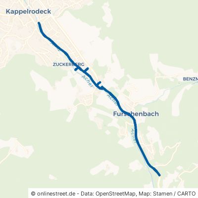 Hauptstraße Ottenhöfen im Schwarzwald Furschenbach 