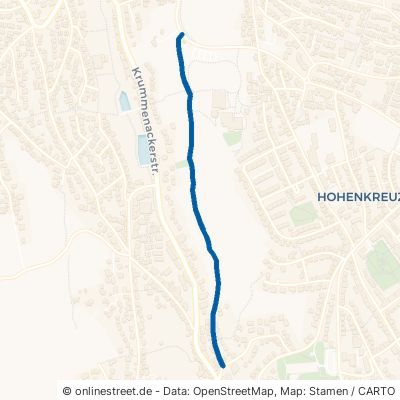 Helmensbergweg Esslingen am Neckar Stadtmitte 