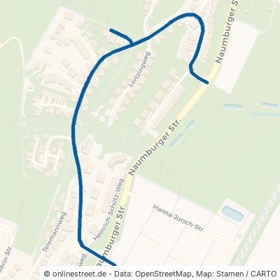 Carl-Orff-Straße Jena Zwätzen 