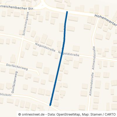 Goldschmiedstraße Neuhausen Schellbronn 