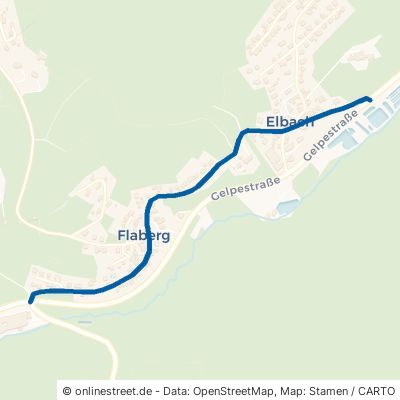 Alte Landstraße Gummersbach Flaberg 