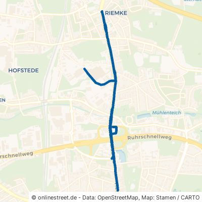 Herner Straße Bochum Hofstede 