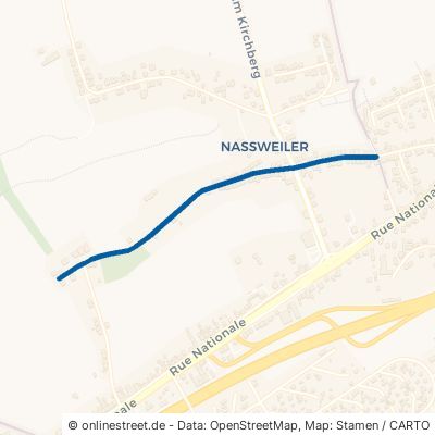 Nassaustraße Großrosseln Naßweiler 