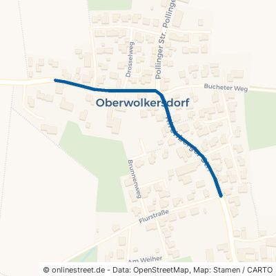 Kirchberger Straße Loiching Oberwolkersdorf 
