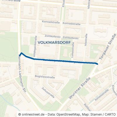 Dornbergerstraße Leipzig Volkmarsdorf 