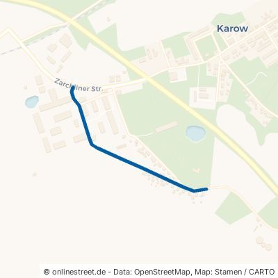 Grüner Weg Plau am See Karow 