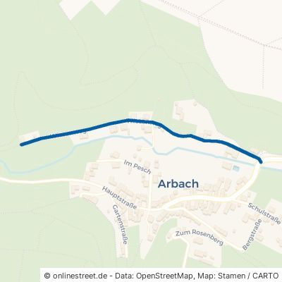 Wiesenweg Arbach Retterath 