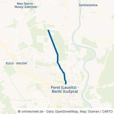 Frankfurter Straße Forst Forst-Stadt 