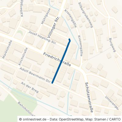 Johann-Peter-Hebel-Straße 78147 Vöhrenbach Stadtgebiet 