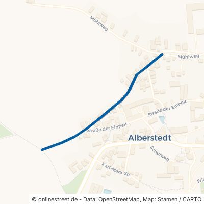 Straße Der Solidarität Farnstädt Alberstedt 