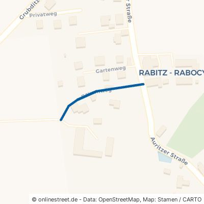 Bauernweg Kubschütz Rabitz 