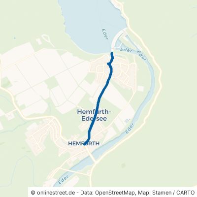 Zur Sperrmauer Edertal Hemfurth-Edersee 