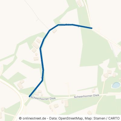 Weißdornweg Hoogstede Scheerhorn 