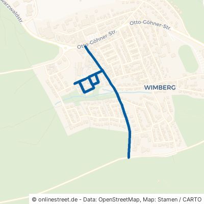 Stahläckerweg 75365 Landkreis Calw Wimberg 