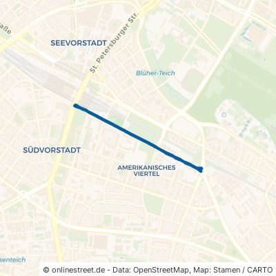 Strehlener Straße Dresden Südvorstadt-Ost 