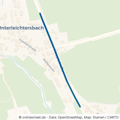 Hauptstraße Oberleichtersbach Unterleichtersbach 