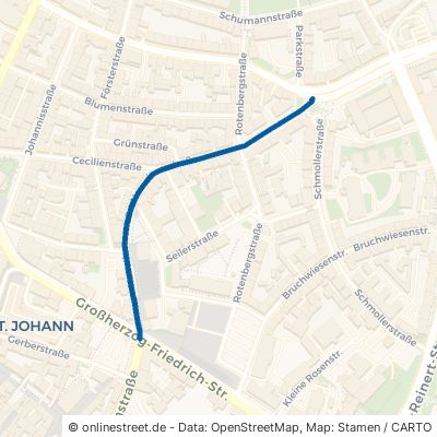 Nauwieserstraße Saarbrücken St Johann 