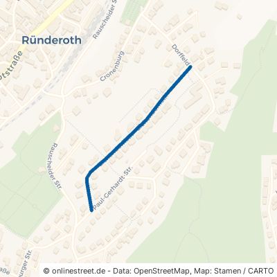Eichendorffstraße Engelskirchen Ründeroth 