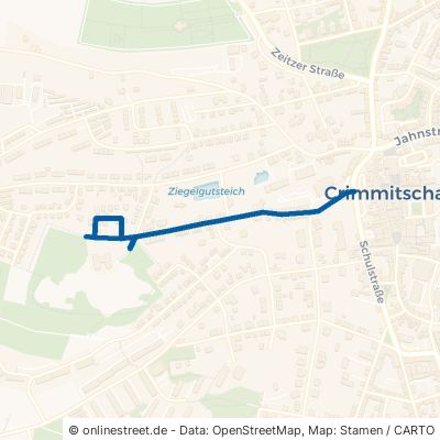Mannichswalder Straße Crimmitschau 