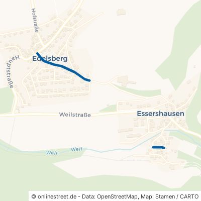 Kirchstraße Weilmünster Essershausen 