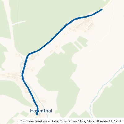 Saalfelder Straße Sonneberg Hasenthal 