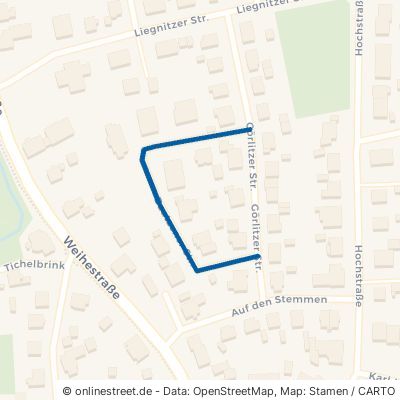 Bautzener Straße Löhne Gohfeld 