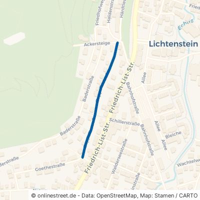 Zeppelinstraße 72805 Lichtenstein Unterhausen Unterhausen