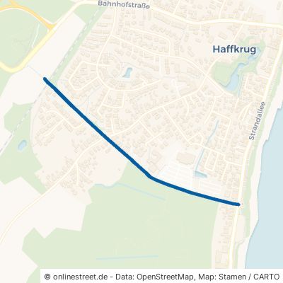 Waldweg Scharbeutz Haffkrug 