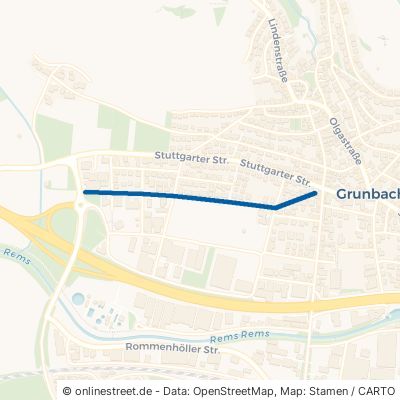 Riedstraße Remshalden Grunbach 