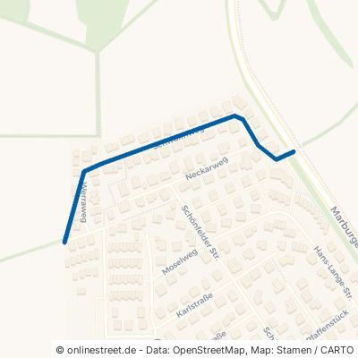 Schwalmweg Baunatal Hertingshausen 