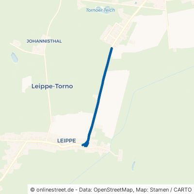 Tornoer Straße Lauta Leippe 