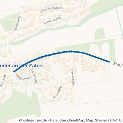 Brackenheimer Straße Pfaffenhofen Weiler 