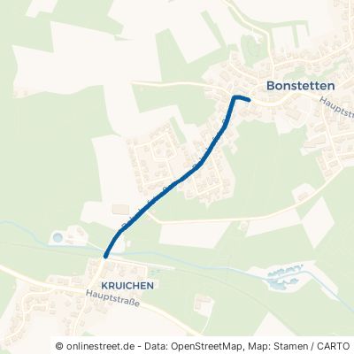 Bahnhofstraße Bonstetten 